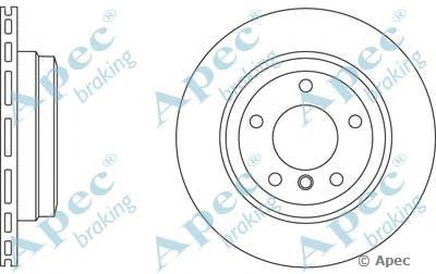 APEC BRAKING dsk2715 -  Тормозной диск